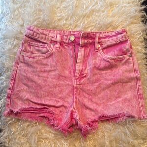 BLANKNYC Pink Denim Women's Shorts
